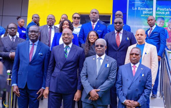 Inauguration Pointe-Noire-3 La Banque Postale du Congo ouvre son agence VIP Beta à Pointe-Noire